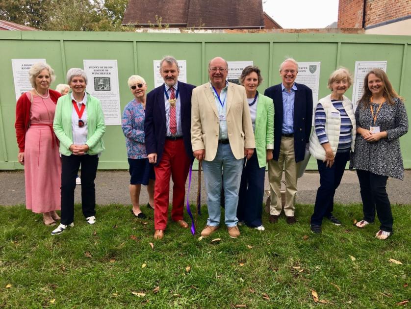 Bishop's Waltham storyboards installed to commemorate town's history 