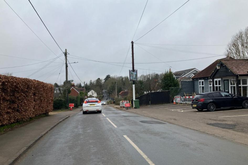 Swanmore: Emergency works completed in Church Road following gas leak 