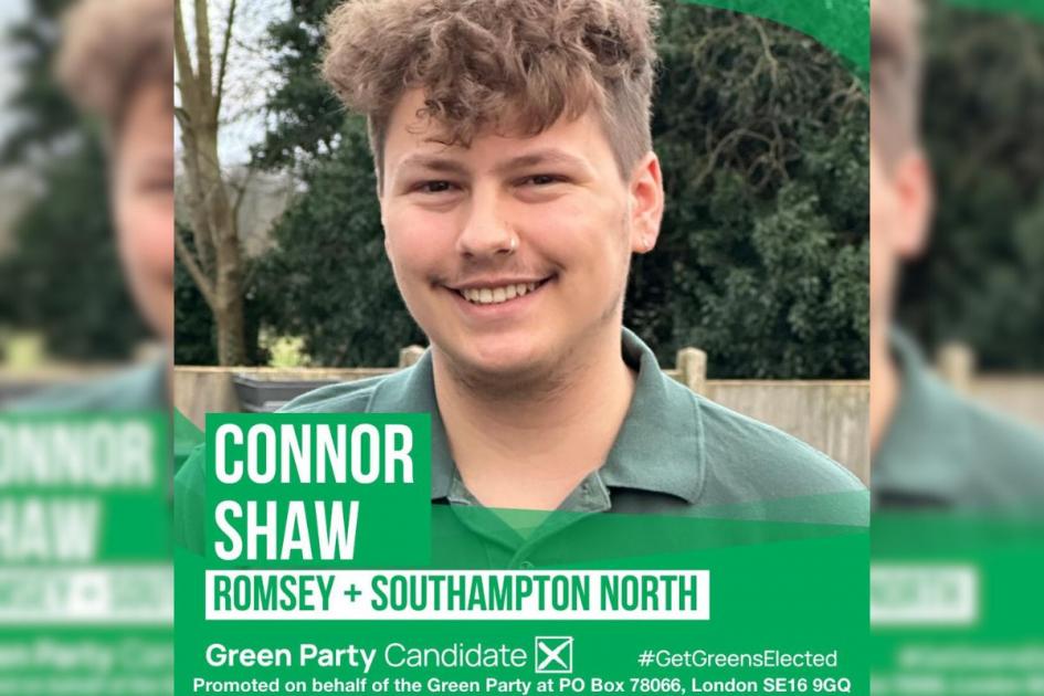Green Party election candidate announced for Romsey and Southampton North 