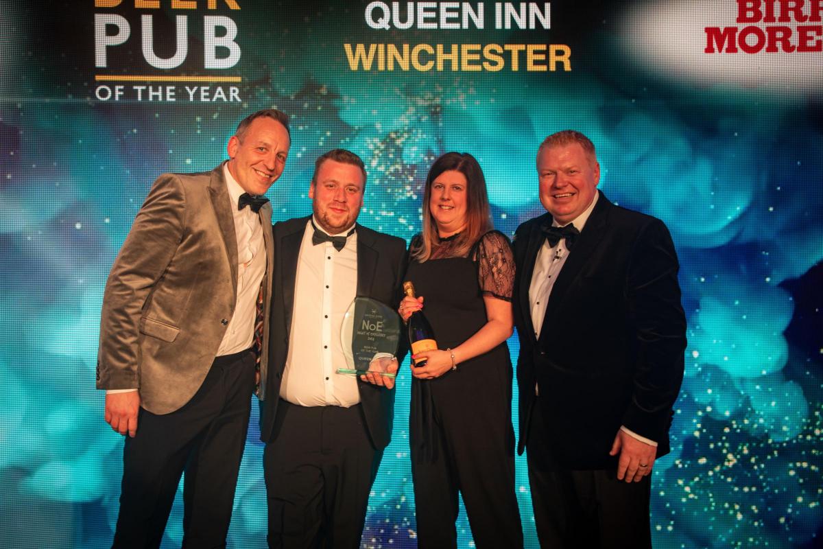 Beer Pub of the Year went to The Queen Inn Winchester.