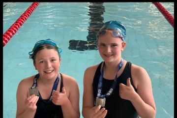 Chandler's Ford girls complete Swimathon in father’s memory