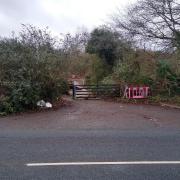 The main entrance to Bushfield Camp. Photo: Andrew Napier