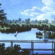 Artificial lake, Leigh Park, by Joseph Gilbert