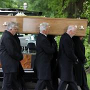 Mr Dymond's funeral (Image/PA)