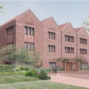 The proposed new boarding houses for girls at Winchester College (Image: Stanton Williams)