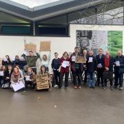Winchester University protest