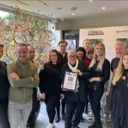 Guy Kremer Salon, in Stonemasons Court, Parchment Street, was voted by readers and clients as the best of the best in 2023