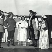 The Worthy Players performing Dick Whittington as their first pantomime in 1973