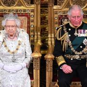 Queen Elizabeth II and Prince Charles in 2019