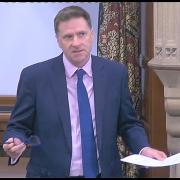 Steve Brine leading the debate in Westminster