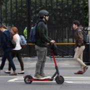 The number of casulties caused by e-scooters has increased in Hampshire.