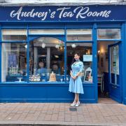 Ruth Lynch, owner of Audrey's Tea Rooms