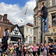 Day 2 of Hat Fair as festival takes over Winchester city centre