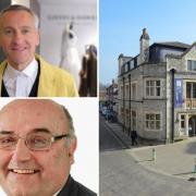Top left: Ian Tail. Bottom left: Cllr Stephen Godfrey. Right: Winchester City Museum
