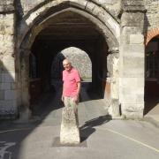 Hampshire man Malcolm Leatherdale has combined his love of Winchester history with his passion for walking