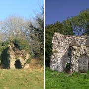 Work to secure remains of historical castle now completed