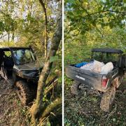 Police recover vehicle dumped 21 miles away from where it as stolen