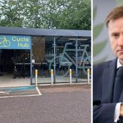 Steve Brine MP is backing new measures to reduce bicycle thefts at Winchester Railway Station