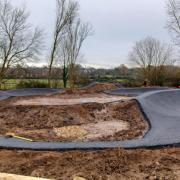 Colden Common's new pump track