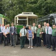 Mayor of Winchester Angela Clear visits King Alfred Running Day