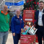Tesco Extra, in Winchester, helps give toys to local children in need