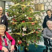 Hampshire care home residents decking the halls in preparation for Christmas