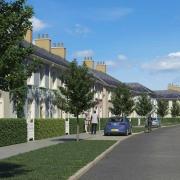 An artist's impression of a typical street in Welborne. Picture Buckland Development/Fareham Borough Council