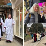 In Photos: Crowds welcome the new Bishop of Winchester