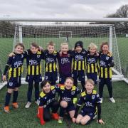 Romsey Town Youth's under 9 Tigers