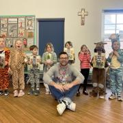 Andy Hussey at King's Somborne Primary School