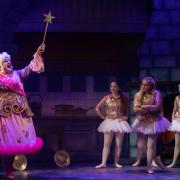 Last year's pantomime Cinderella at the Theatre Royal