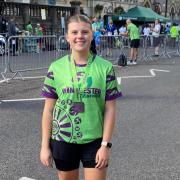 University student Lauren Harvey is preparing for the London Marathon.