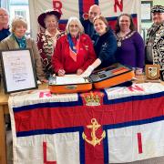 The RNLI Scroll signing