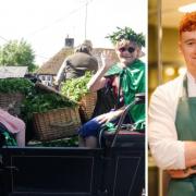 MasterChef: The Professionals winner Tom Hamblet (right) is coming to the Watercress Festival this year