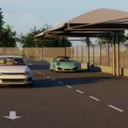 CGI of new car park