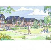 The proposed homes at Barton Farm