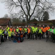 Itchen Valley litter pick in 2019