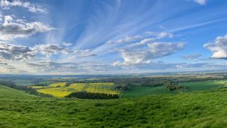 Big Skys at Coombe Gibbet taken by Andover Camera Club member Stewart Wilson