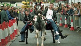 Wickham Horse Fair during the 1990s.
