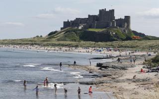 Bamburgh ranked number one seaside destination in Which? survey. Picture: PA
