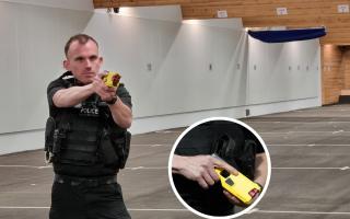 The new Taser 7 will be deployed with Hampshire and Isle of Wight Constabulary and Thames Valley Police