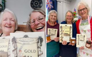 Oliver's Battery WI members celebrate marmalade success