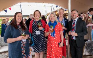 Simplyhealth thank charities with special lunch at Kimbridge Barn