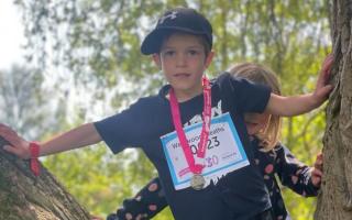 Jesse Westwood at Winchester's Race for Life 2023