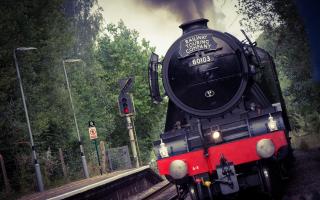 Victoria Parker captured these stunning photos of the Flying Scotsman passing through Romsey