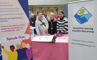 Representatives from the partnership were invited to a disability forum event in Basingstoke to launch the website.