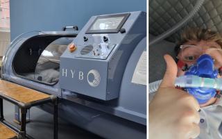 Video: I tried Winchester's Star Wars-like Hyberbaric Oxygen Chamber