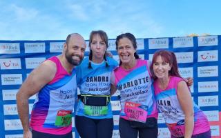 Hospice staff and volunteers complete Great South Run for charity
