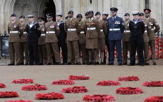 Remembrance Sunday in Winchester