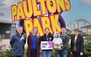 Paultons Park donates £45,000 to partner charities